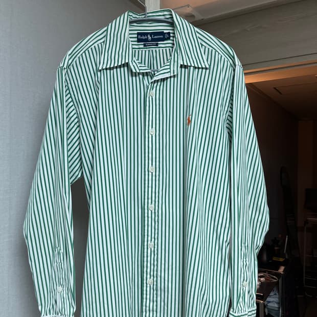 폴로 랄프로렌 클래식핏 스트라이프 셔츠