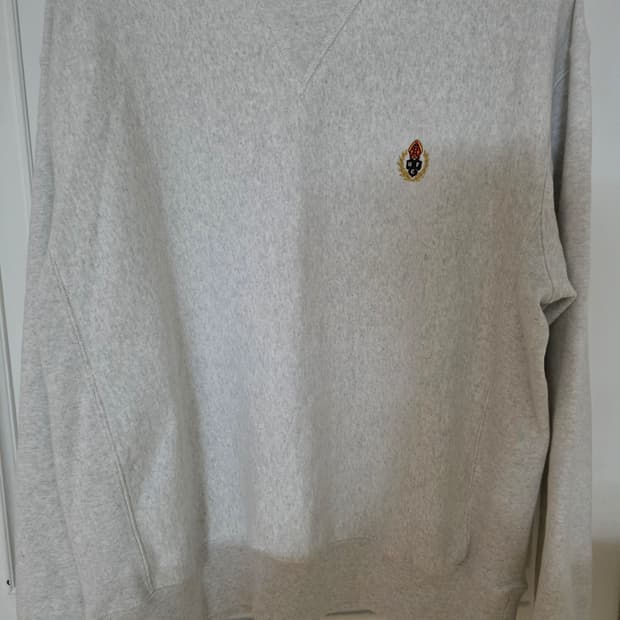 25ss 헤리티지플로스 맨투맨 회색 M