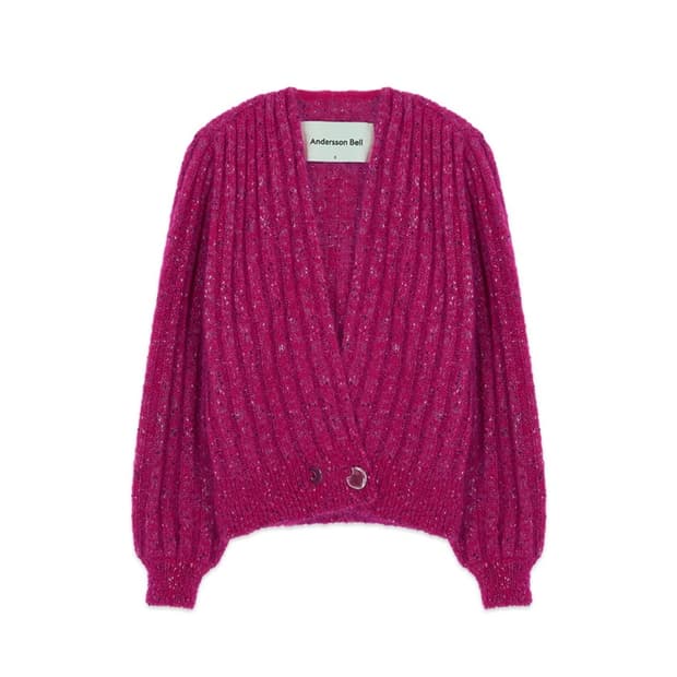 (한소희 착용!!)앤더슨벨 브이넥 가디건 Andersson Bell