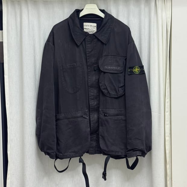 XXL) 94aw 90s 스톤아일랜드 라소고마토 더치로프 파카