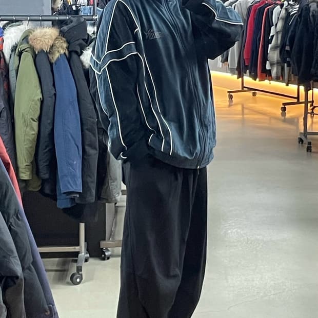 90s 퓨마 로고 트랙자켓 