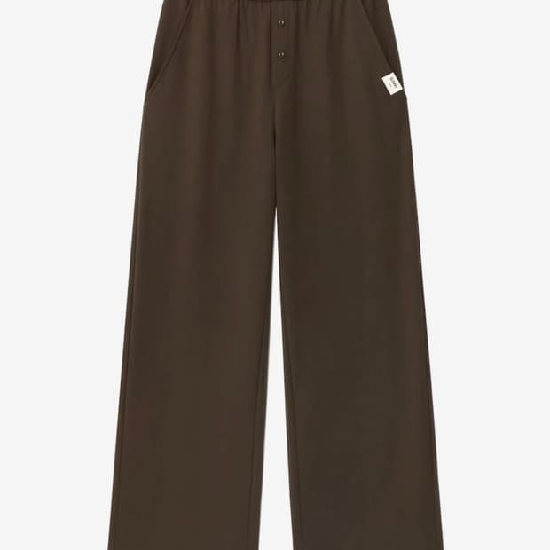 글로니 G BUTTON FLY PANTS (CHOCO)