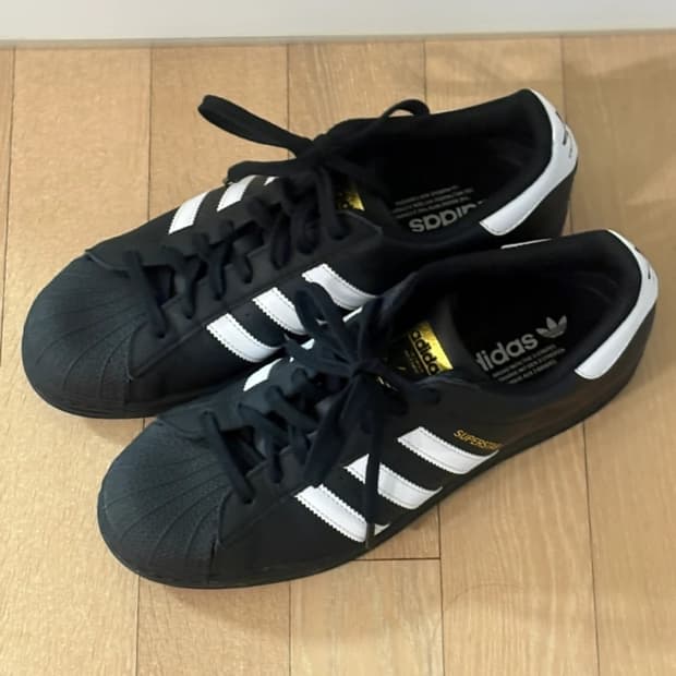 아디다스 슈퍼스타 블랙 275 9.5