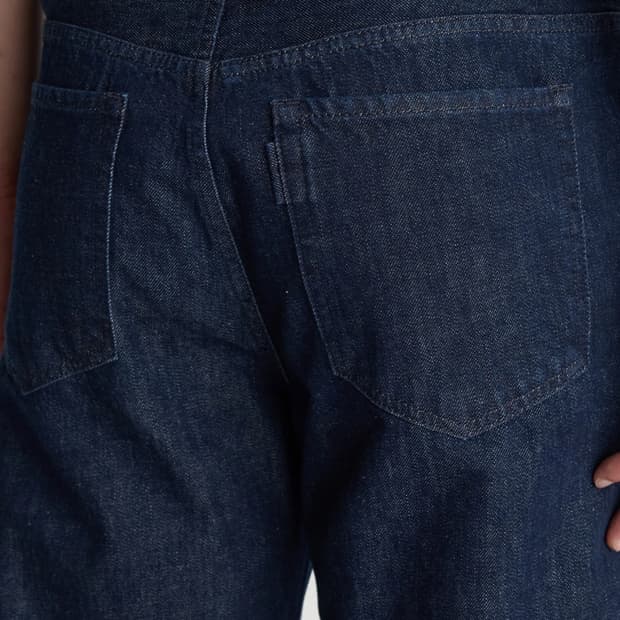 포터리/원워시드 스트레이트 데님 블루/1