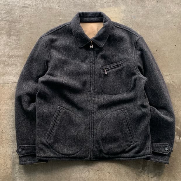 폴로 랄프로렌 울 헤링본 / 코튼 트윌 리버시블 스포츠 자켓