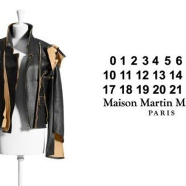 Margiela x hnm 고준희 라이더자켓
