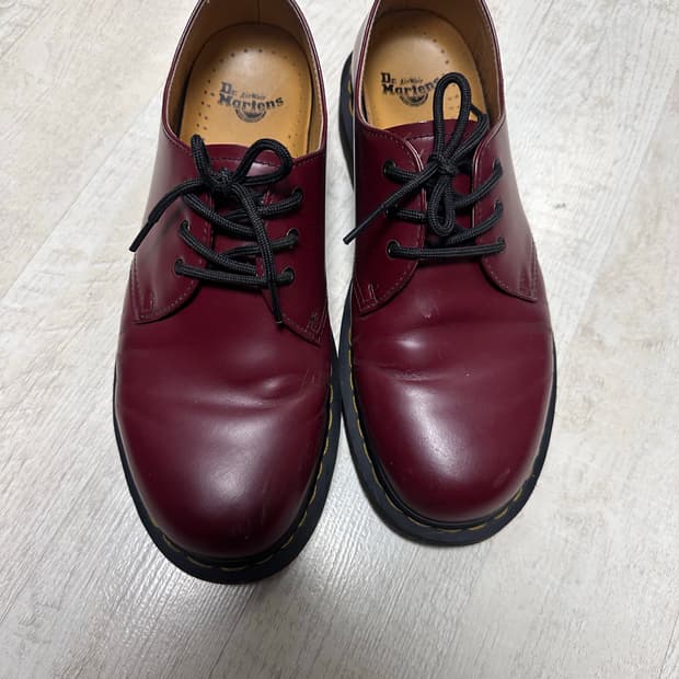 닥터마틴 1461스무스 체리레드uk7