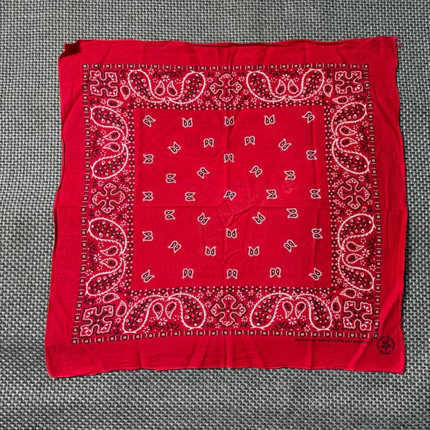 빈티지 usa 반다나 (old-8608)