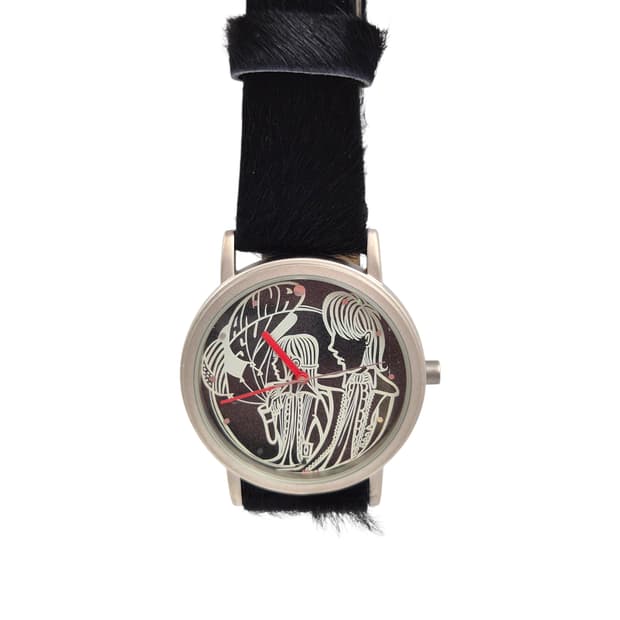 99s 안나수이 리얼 송치퍼 메탈릭 손목시계