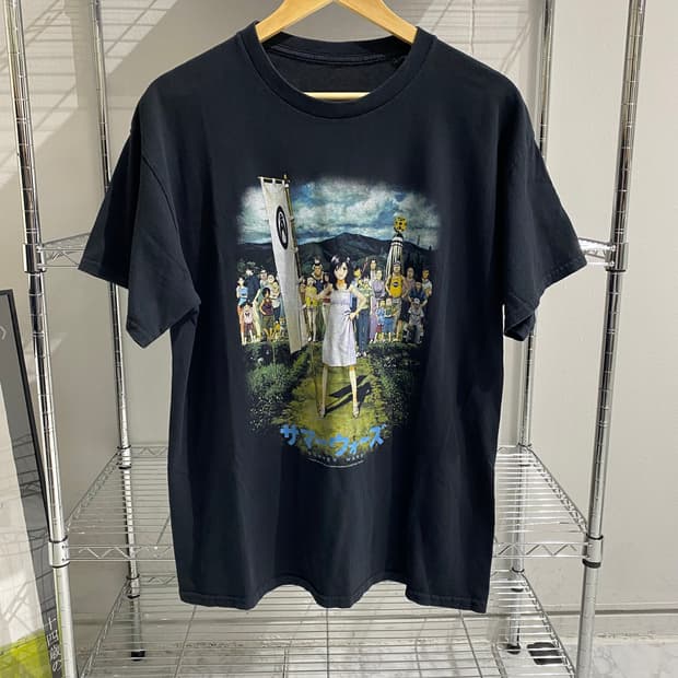 썸머워즈 부틀렉 애니메이션 티셔츠