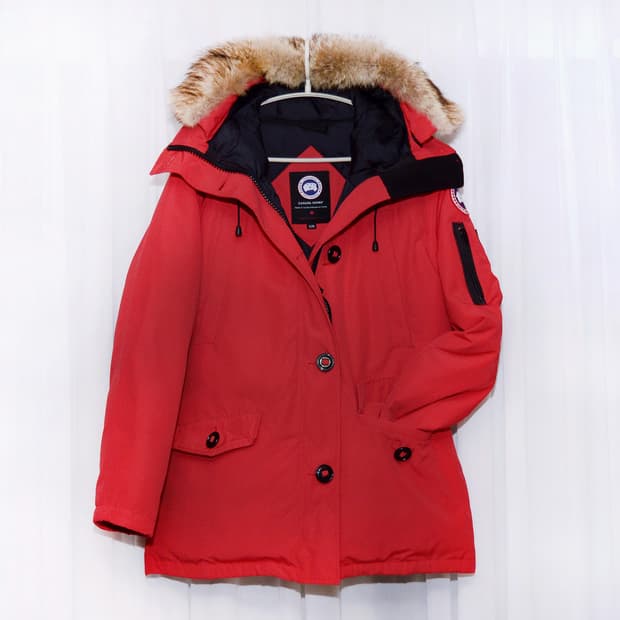 캐나다구스 몬테벨로 헤리티지 다운 패딩 파카 레드 (WXL / 100+)