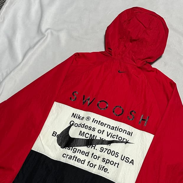 XXL 나이키 배색 바람막이
