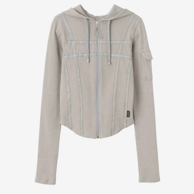 스컬프터 Washed Bondage Hoodie Washed Gray 