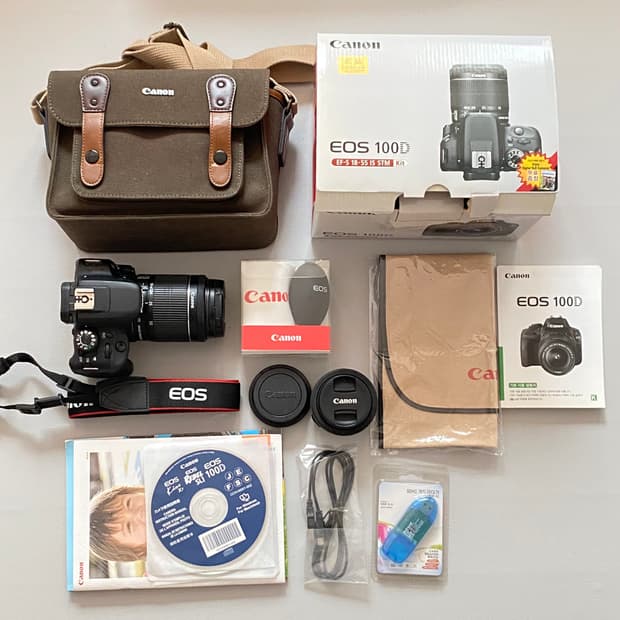 캐논 EOS100 카메라 (Ef-s18-15mm/EF40mm) 캐논카메라