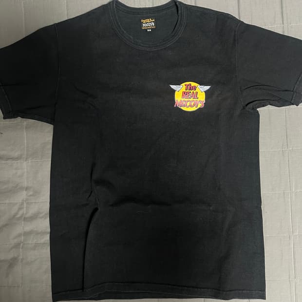 [38] 리얼맥코이 로고 반팔티