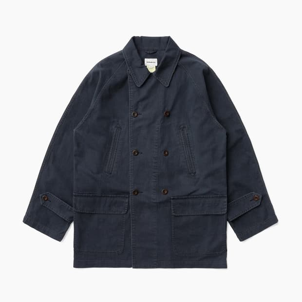 카키스 더블초어 코트