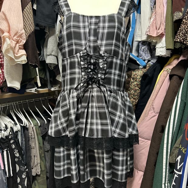 로리타 고스로리 레이스 원피스