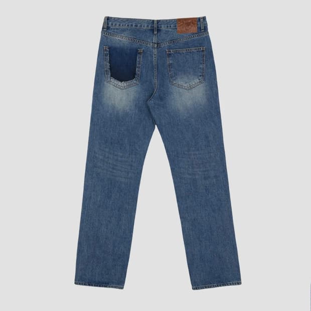 서피스에디션 LOST STRAIGHT DENIM PANTS INDIGO