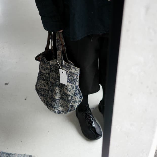 Kapital 캐피탈 데님 핸드백