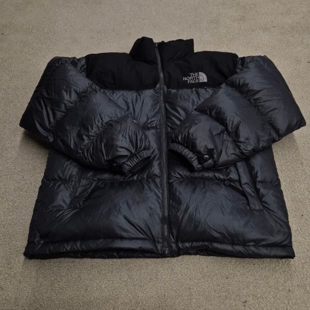 [정품/100, 블랙+그레이] 노스페이스 눕시 700 패딩 B7