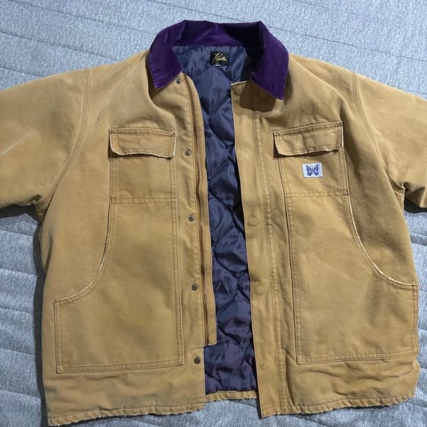 니들스 카멜 자켓