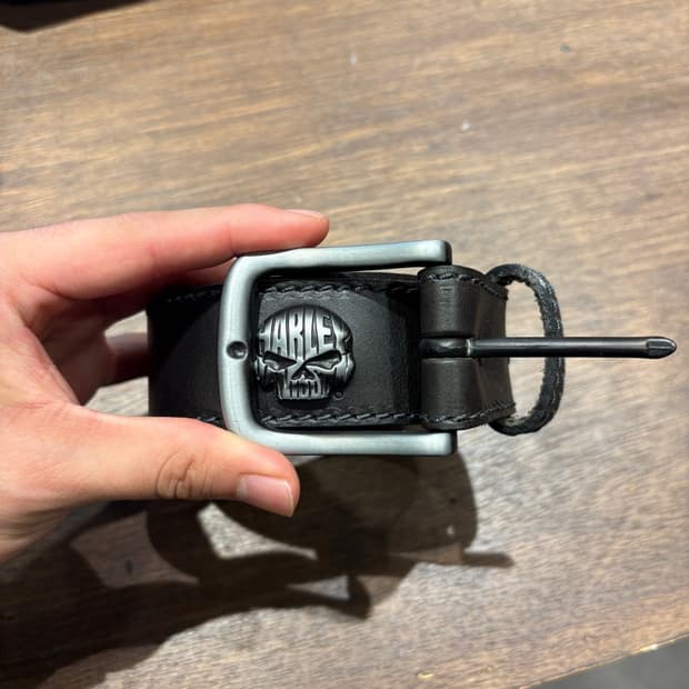 14년 미국 생산 할리데이비슨 스컬 벨트 