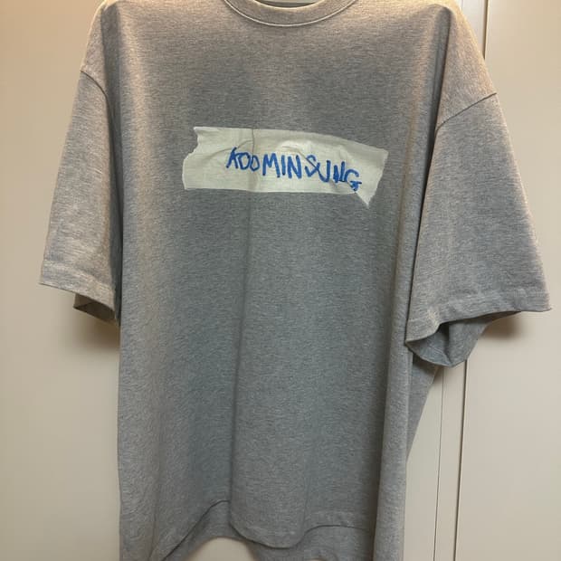 [L]koominsung 티셔츠 그레이