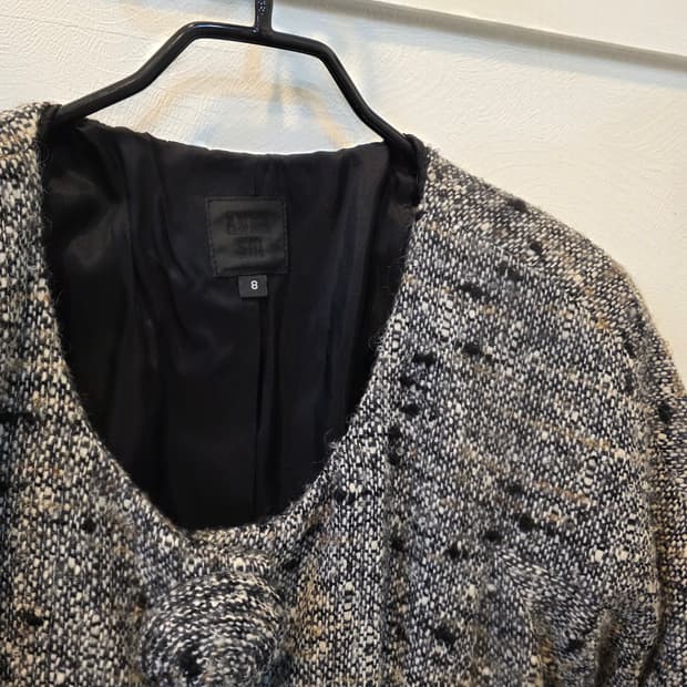 ANNA SUI 트위드 반팔 자켓 8사이즈