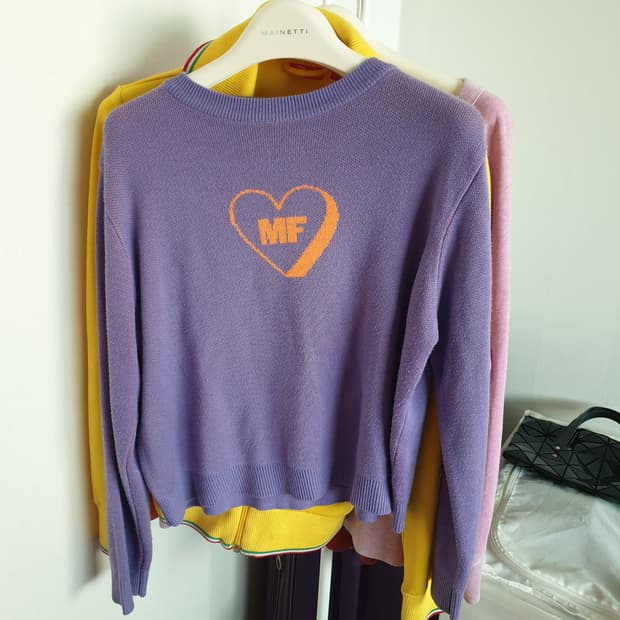 마가린핑거스 하트 니트