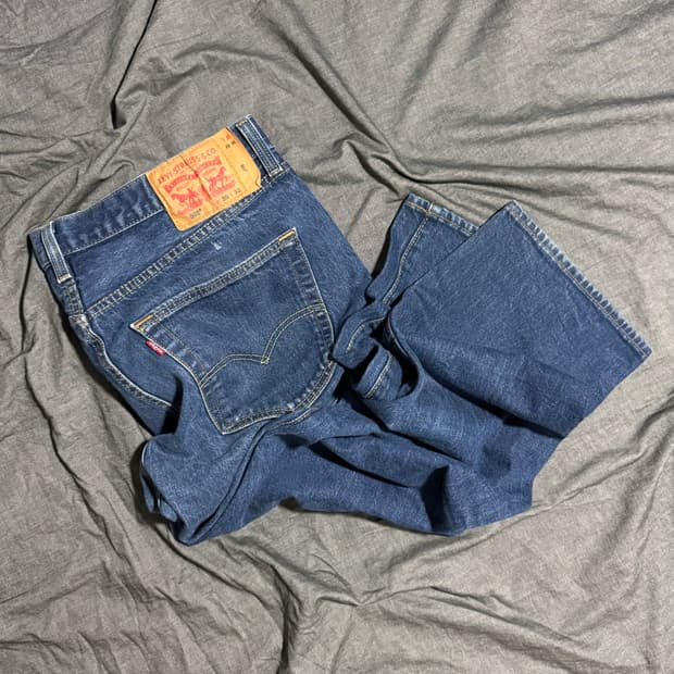 501 Original Fit Straight Leg Denim Jean
