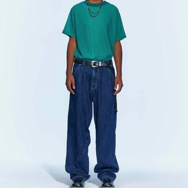 앤더슨벨 파카 썸머 니트 L사이즈