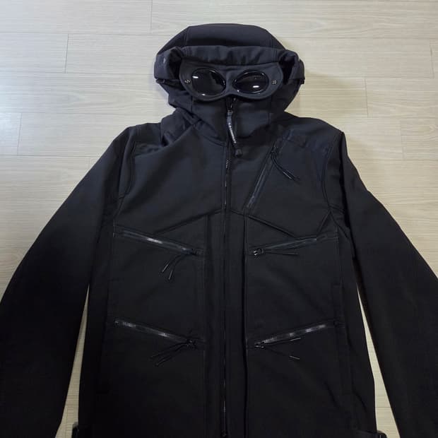 [48] C.P컴퍼니 CP셀 고글후드 자켓 (블랙)