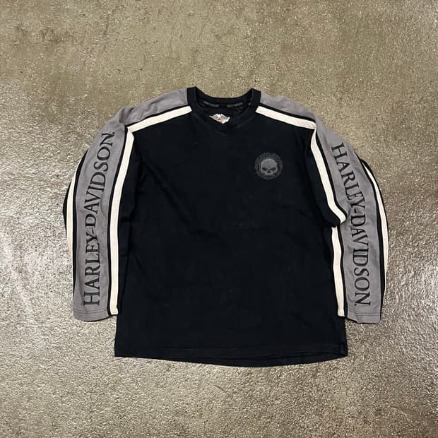 할리데이비슨 스컬 롱슬리브 (100-105)