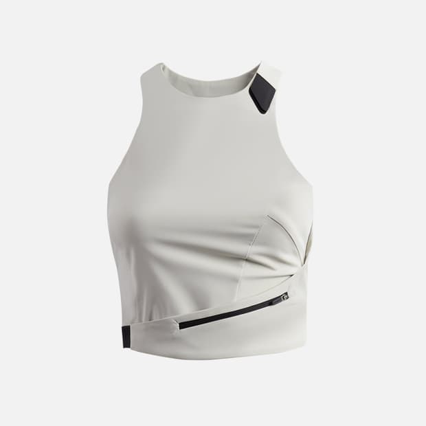 혜인서 cinched halter top 홀터탑