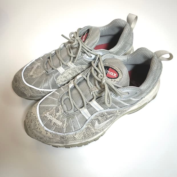 나이키 x 슈프림 에어맥스 98 스네이크스킨 260mm