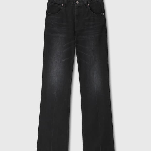 30 토니웩 플레어 레그 데님 진 페이디드 블랙 미개봉 판매