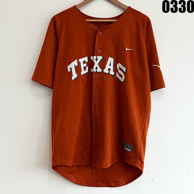 나이키 TEAM 텍사스 TEXAS 베이스볼 반팔 L 0330