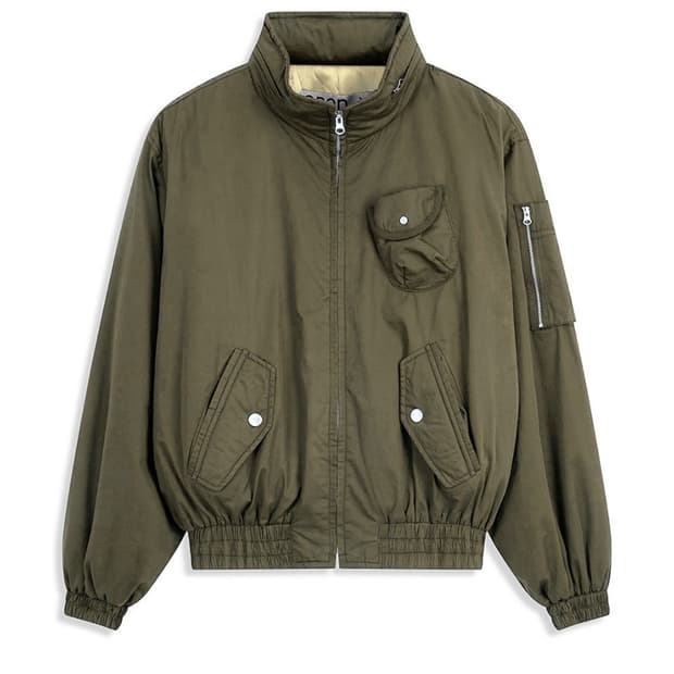 [M] 오픈와이와이 코튼 카고 봄버 자켓 카키 OPEN YY