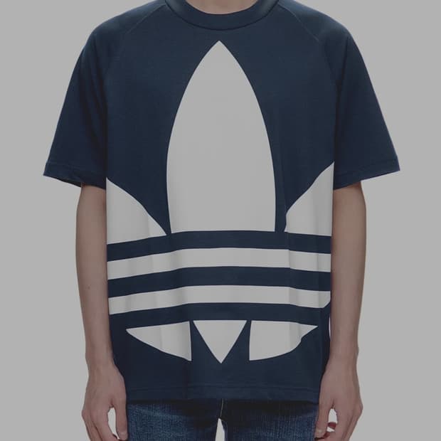 아디다스 빅 트레포일 반팔 L _ 남성