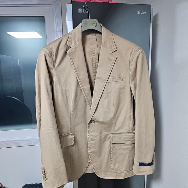 폴로 치노 수트 베이지