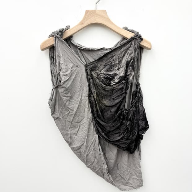 [TOILE] SILK DELICATE RUCHED TOP