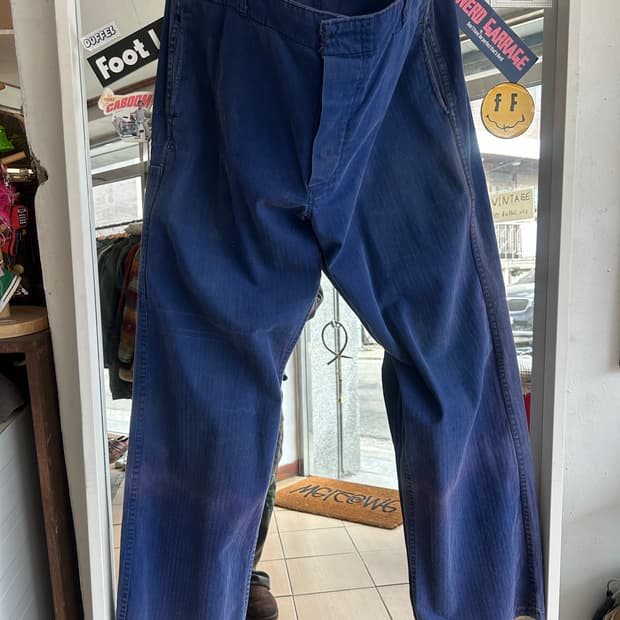 60‘s 빈티지 프렌치워크팬츠