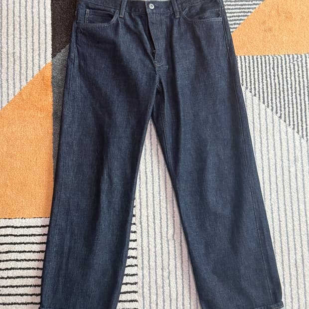 [35] 유니클로 JWA 스트레이트 셀비지