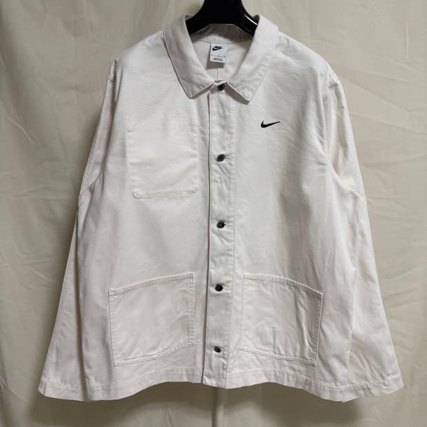 나이키 스우시 언라이드 초어자켓 / 화이트, L