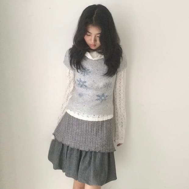 sicastra 모리걸/빈티지 니트