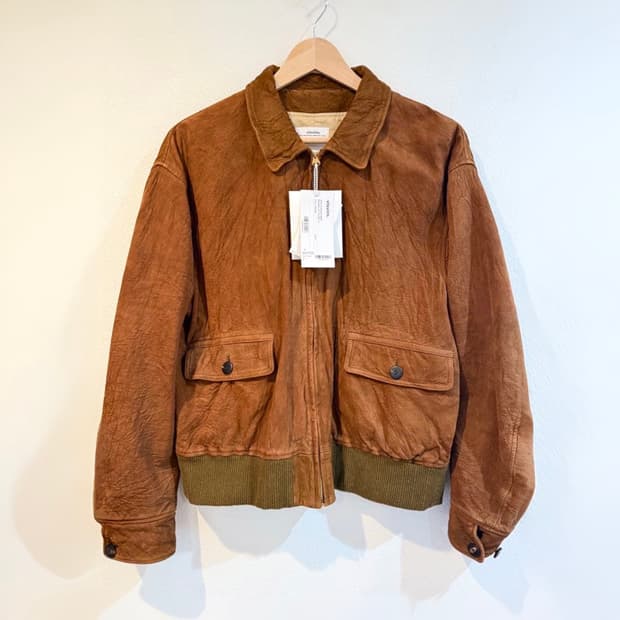 25aw MAHON JKT SUEDE IT