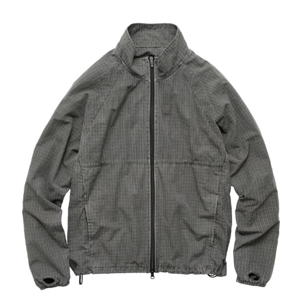 [3]폴리테루 휴먼인덱스 휴먼 체크 트랙 자켓 그레이