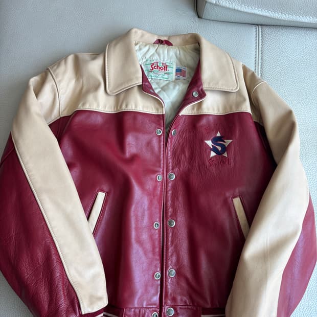 쇼트 소가죽 올드스쿨 자켓 M Schott Leather jacket M