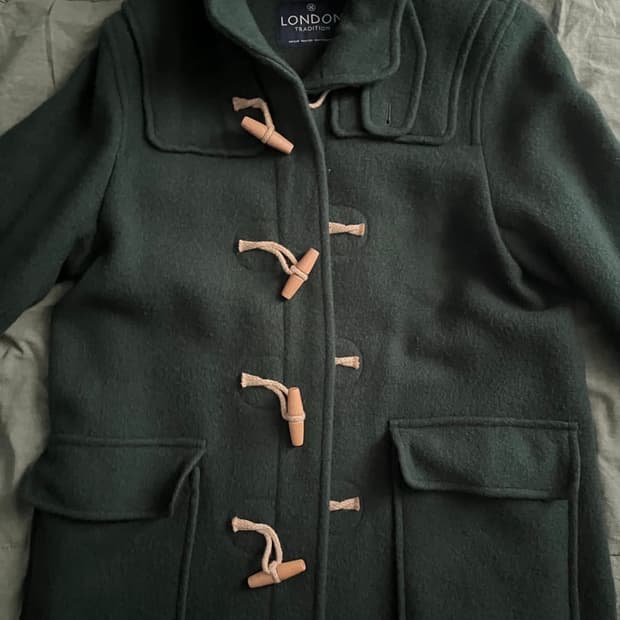 런던트레디션 더플코트 42 떡볶이 코트