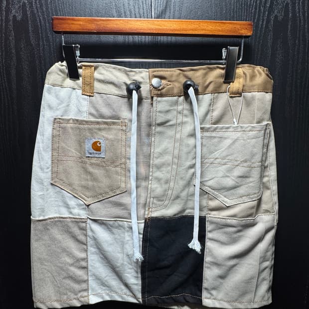 carhartt skirt 커스텀 포켓 스커트